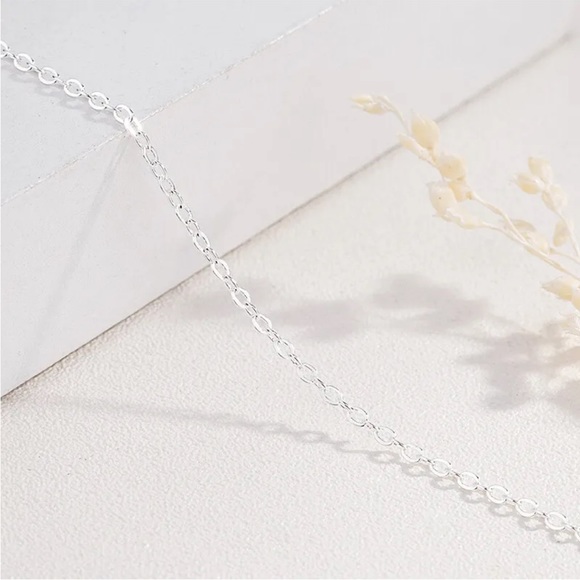 💖 Hello Kitty Crystal Silver Necklace 16”-18” adjustable NEW - Picture 5 of 7